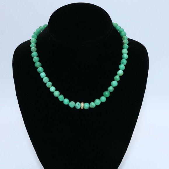 Chrysoprase Necklace - Picture 1 of 3